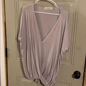 Flowy Low cut blouse